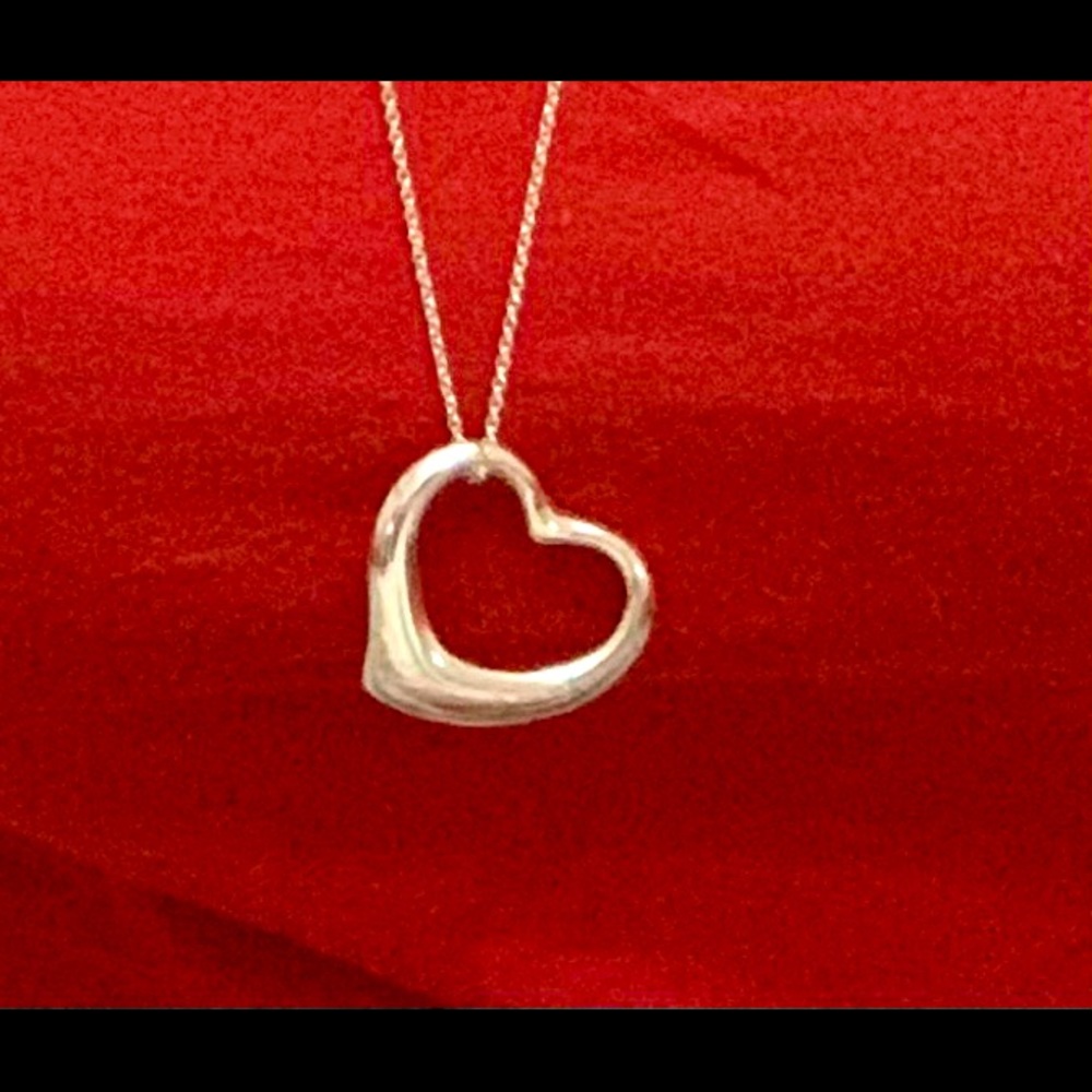 Tiffany & Co Open Heart Necklace